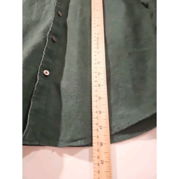 UNTUCKit Casual Button Up Men Large Green Preppy Solid Casual Rugged Masculine - Picture 7 of 10